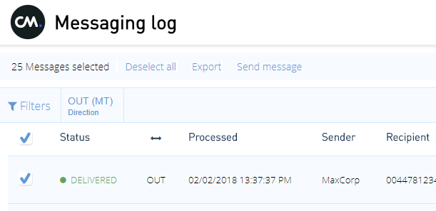 So exportieren Sie Messaging-Protokollergebnisse | CM Help Center So exportieren Sie Messaging-Protokollergebnisse | CM Help Center